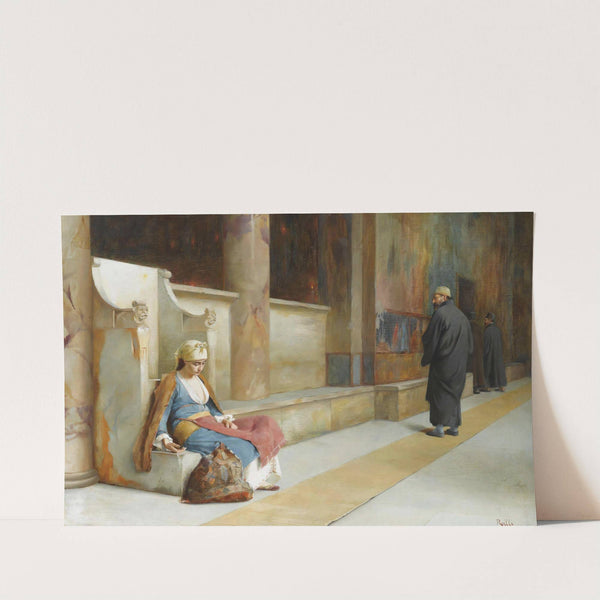 Resting In A Greek Monastery by Theodoros Ralli