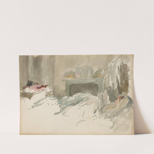 Resting in Bed (1883-1884) by James Abbott McNeill Whistler