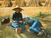 Resting In The Fields
