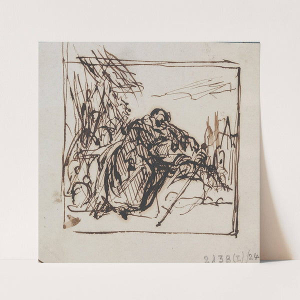 Resting Monk by Nicaise De Keyser