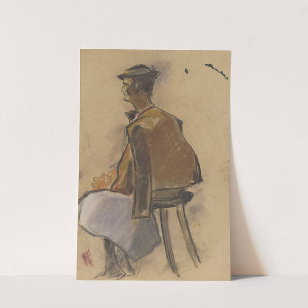 Resting Young Man by Zolo Palugyay