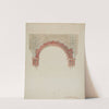 Restoration Drawing - Main Doorway & Arch to Mission House by Robert W.R. Taylor