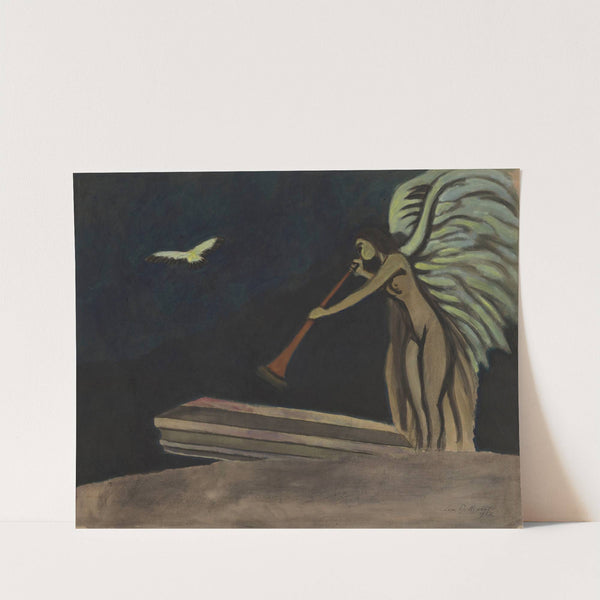 Résurrection (1928) by Léon Spilliaert