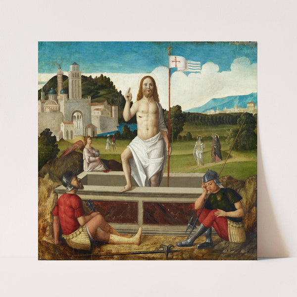 Resurrection of Christ by Francesco Di Simone Da Santacroce