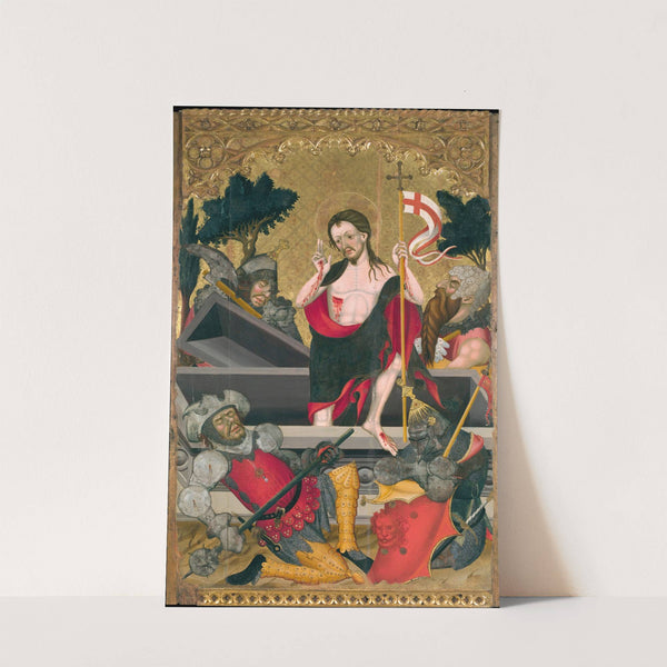Resurrection of Christ (1407-1411) by Guerau Gener