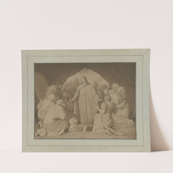 Resurrection of Lazarus (1818) by Johann Friedrich Overbeck