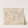 Resurrection of Lazarus by Jean Antoine Verschaeren
