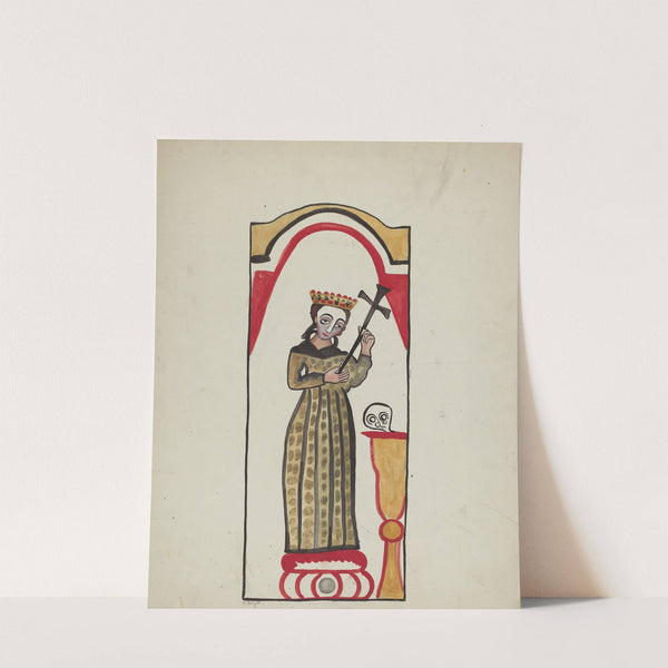 Retablo-Santa Rita by E. Boyd