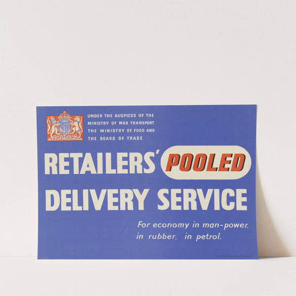 Retailers' Pooled Delivery Service by Anonymous