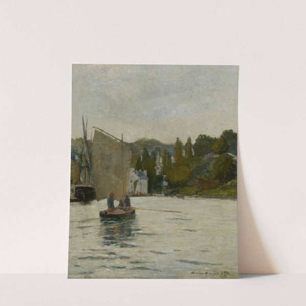 Retour De Pêche, Pont-Aven (1890) by Maxime Maufra