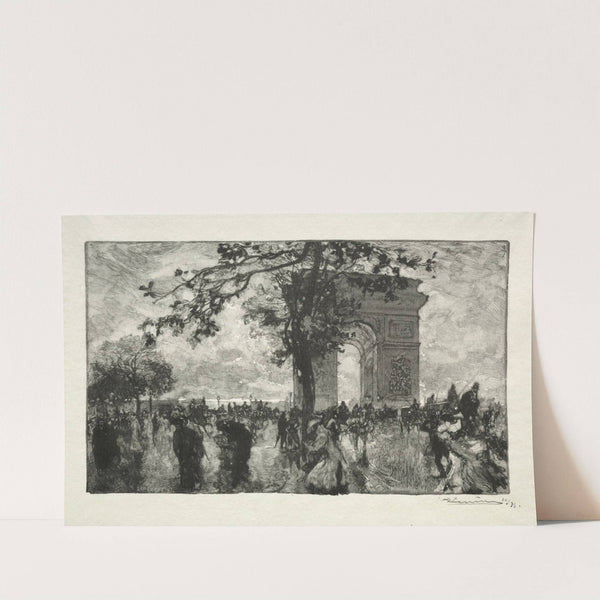 Retour du Bois (1890) by Auguste Louis Lepère