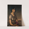 Retrato De Dama Joven (Portrait Of A Young Lady) by Julio Romero De Torres