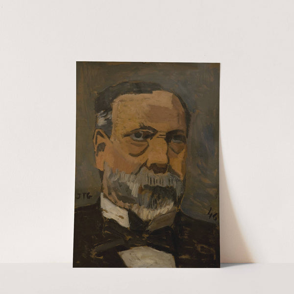 Retrato de hombre (Pasteur) by Joaquín Torres-García