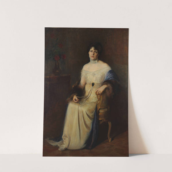 Retrato de la esposa del autor (1914) by Ernesto de la Cárcova