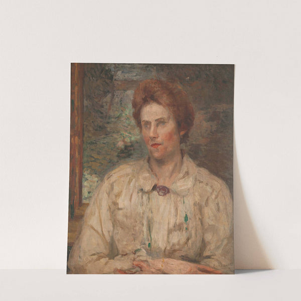 Retrato de Louise (1921) by Eliseu Visconti