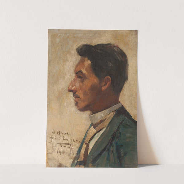 Retrato de Macedo (1890) by Eliseu Visconti