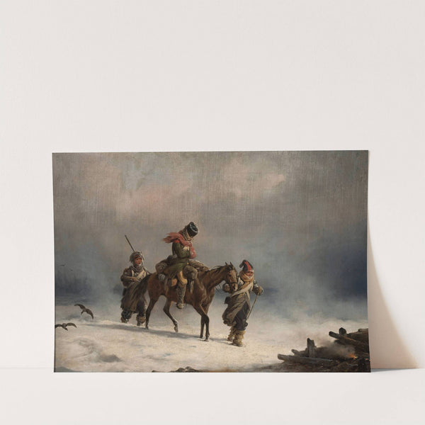Retreat from Moscow in 1812 by January Suchodolski