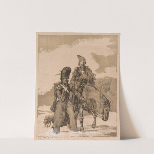 Return from Russia (c. 1818) by Théodore Géricault