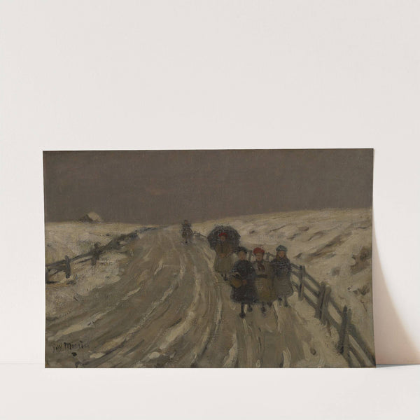 Return from School by James Wilson Morrice