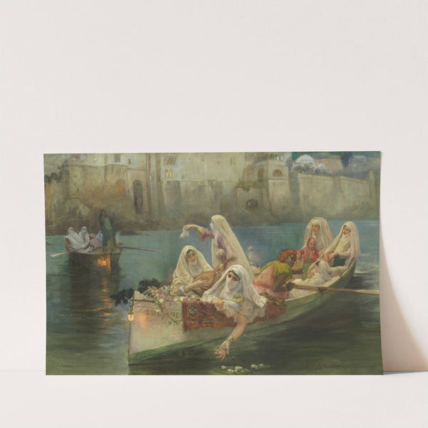 Return from the festival, Algiers by Frederick Arthur Bridgman