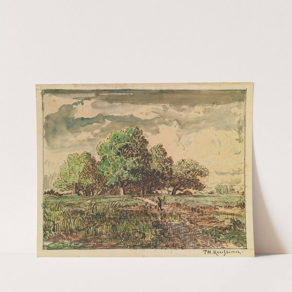 Return From The Fields by Théodore Rousseau