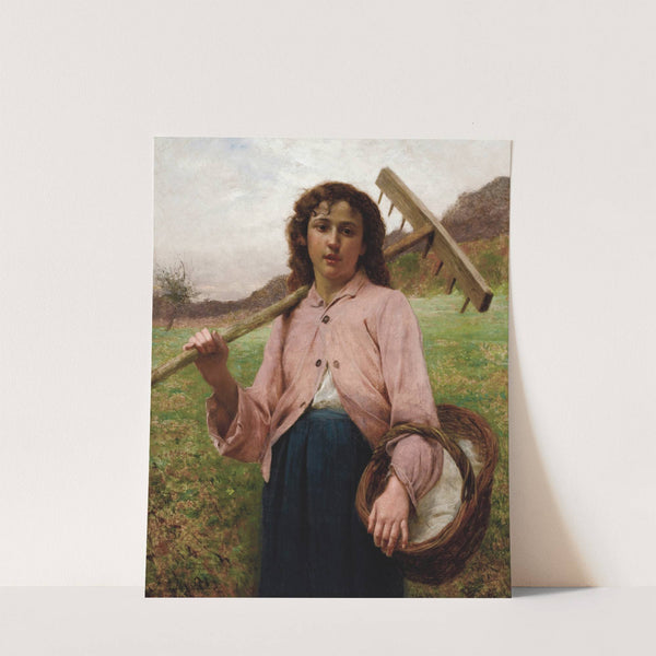 Return from the Fields by François Alfred Delobbe