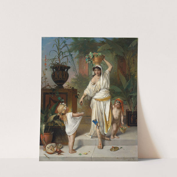 Return From The Grape Harvest by Pierre Olivier Joseph Coomans