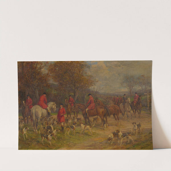 Return From The Hunt by Heywood Hardy