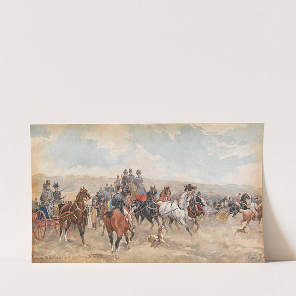 Return From The Racing Track In Triest by Alfredo Tominz