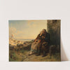 Return to the Church Yard (1864) by Carl Wilhelm Hübner