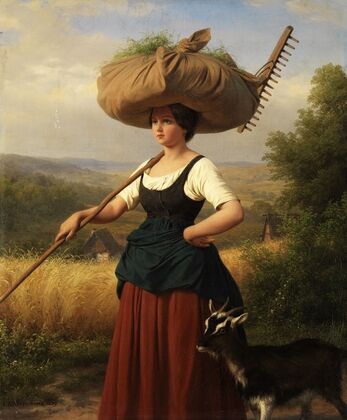 Returning from the Fields (1849)