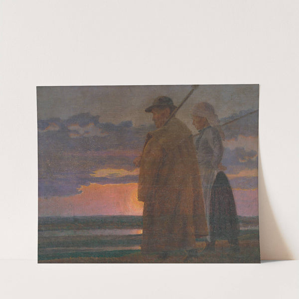 Returning from work by Ivan Žabota