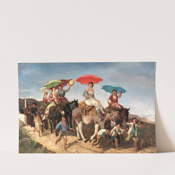 Returning Home by Giuseppe Palizzi