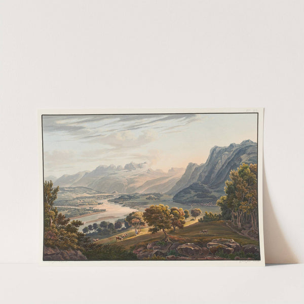 Réunion de l’Ill et du Rhin by Johann Ludwig Bleuler