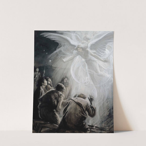Revelation Of Angels To Shepherds (1899) by Albert Edelfelt