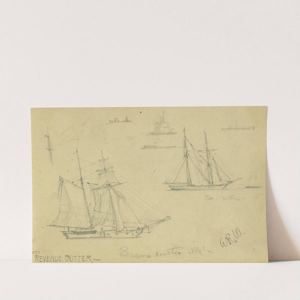 Revenue cutter by Alfred Rudolph Waud