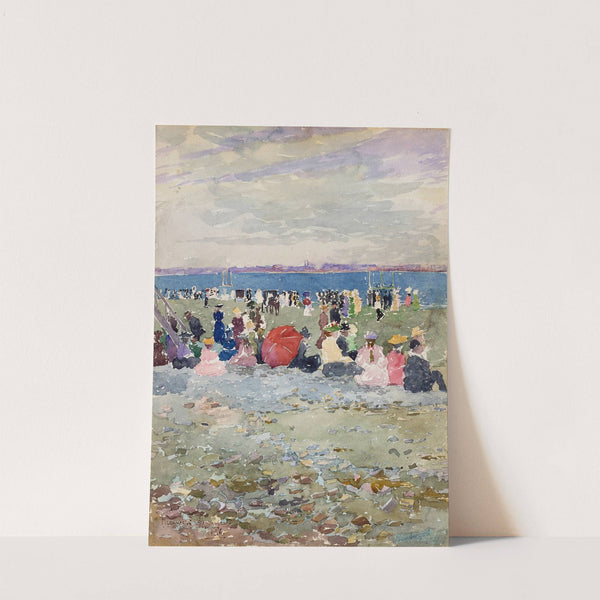 Revere Beach (1896) by Maurice Prendergast