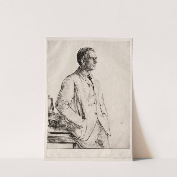 Reverend C. H. Grinling (1920) by Francis Dodd