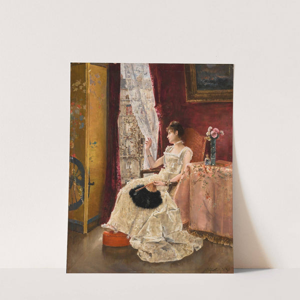 Rêverie (1885) by Alfred Stevens