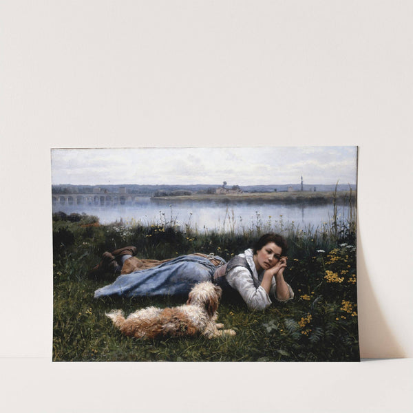 Reverie (1866) by Daniel Ridgway Knight