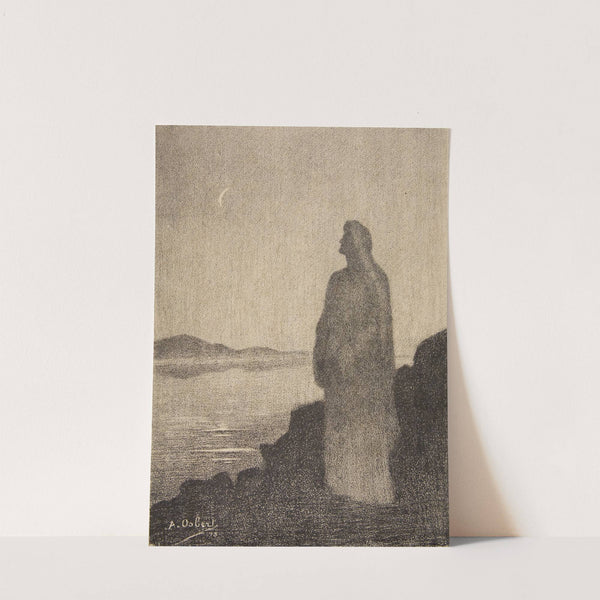 Reverie dans la nuit (1895) by Alphonse Osbert