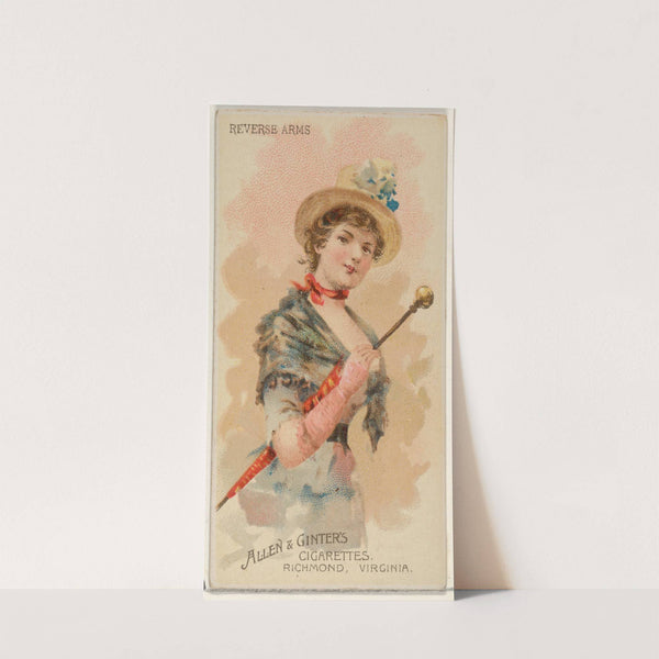 Reverse Arms (1888) by Allen & Ginter