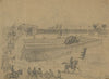Review of the Army of the Potomac, commanded by Gen. Joe E. Hooker, by President Abraham Lincoln