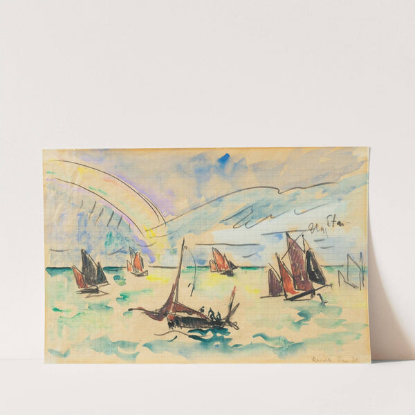 Réville by Paul Signac