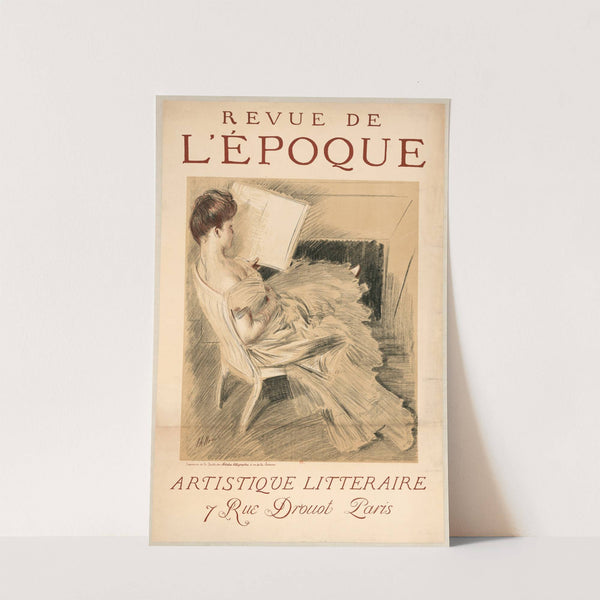 Revue de l’Epoque artistique et littéraire (1899) by Paul César Helleu