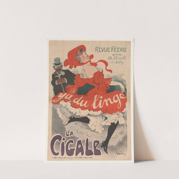 Revue féérie. Y a du linge. La Cigale (1904) by Jules-Alexandre Grün