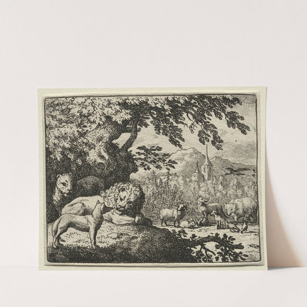 Reynard Continues His Story (1650–1675) by Allaert van Everdingen