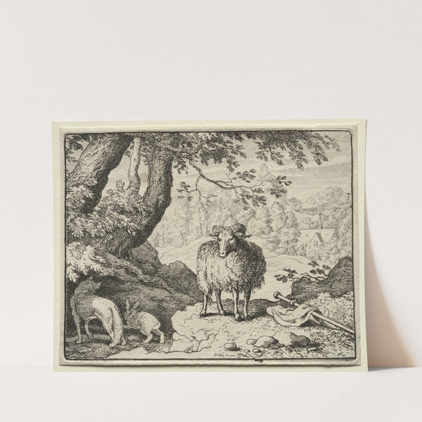 Reynard Returns Home (1650–1675) by Allaert van Everdingen