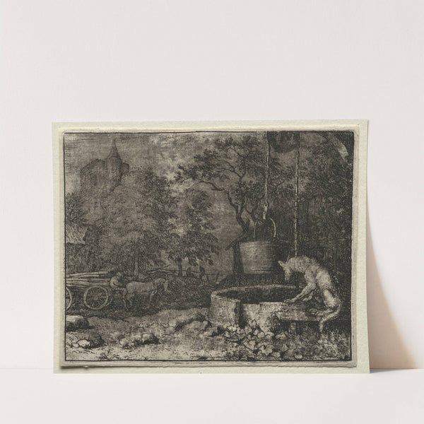 Reynard Tricks the Wife of the Wolf (1650–1675) by Allaert van Everdingen