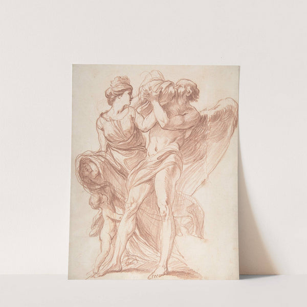 Rhea Outwitting Saturn by Edmé Bouchardon